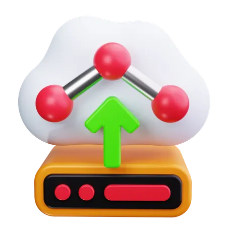 Große Daten  3D Icon