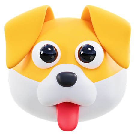 Großer Hund  3D Icon