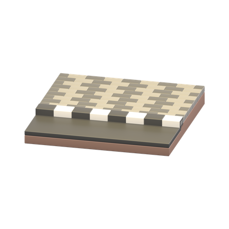 Ground  3D Icon