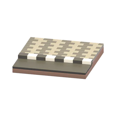 Ground  3D Icon