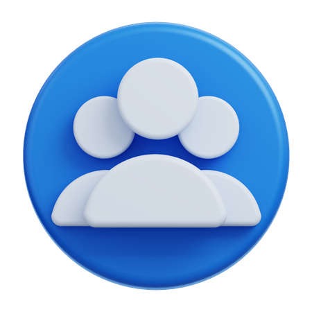 Group  3D Icon