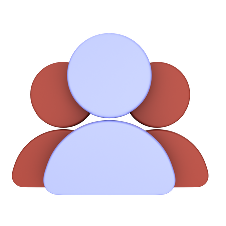 Group  3D Icon