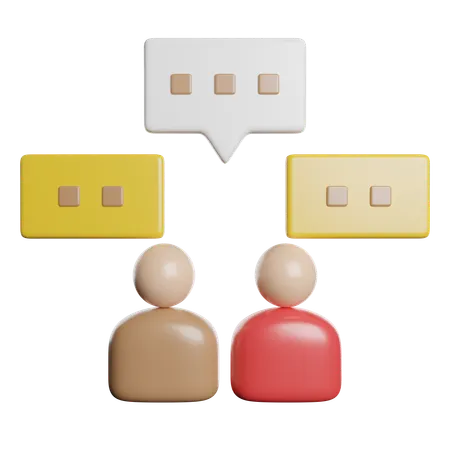 Group  3D Icon