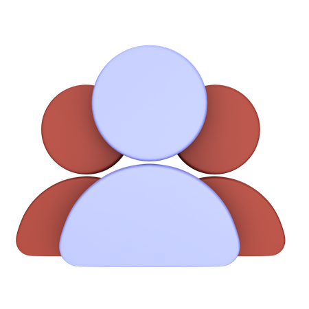 Group  3D Icon
