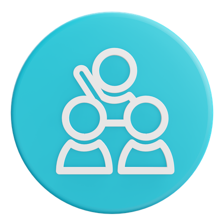 Group  3D Icon