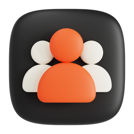 Group 3D Icon