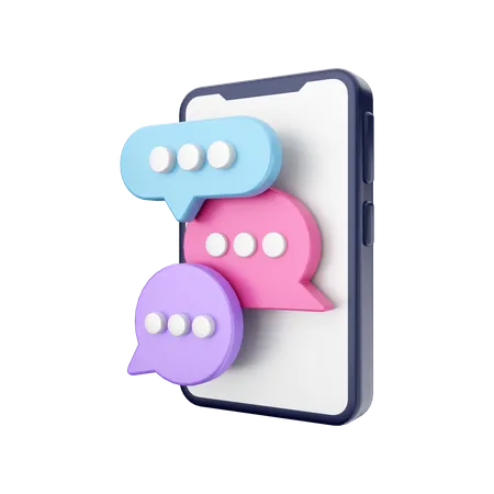 3 D Icon Smartphone Function Illustration 3D Illustration