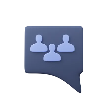 Group Chat Download This Item Now 3D Icon