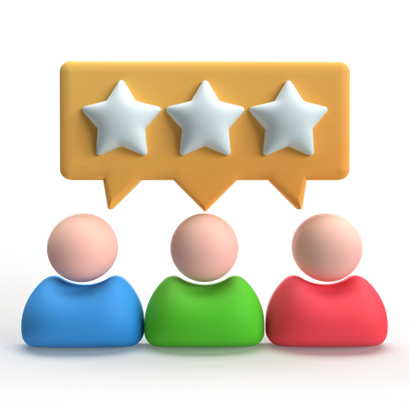 Group Feedback  3D Icon