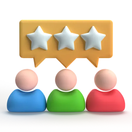 Group Feedback  3D Icon