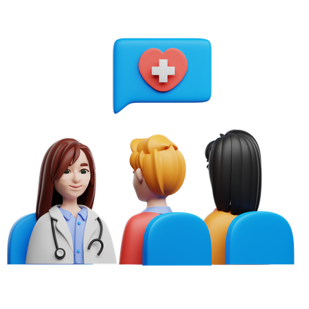 Group Therapy  3D Icon
