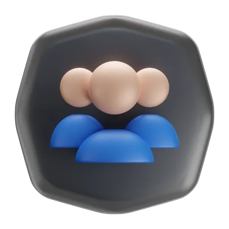 Groupe  3D Icon