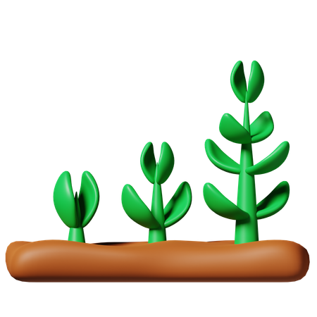 Grow  3D Icon