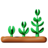 3d grow illustration