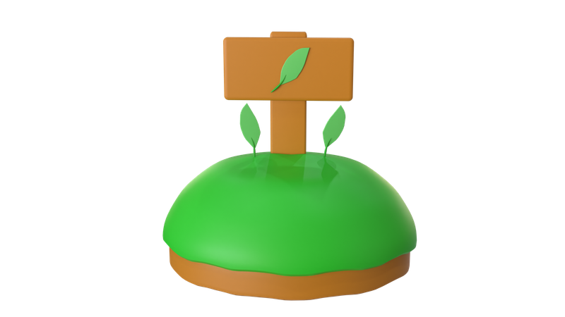 Grow Plants  3D Icon