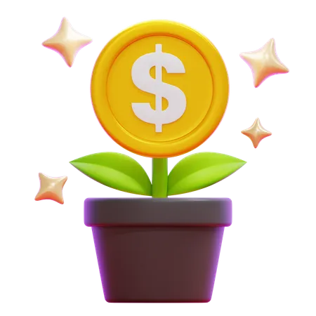 GROWTH  3D Icon