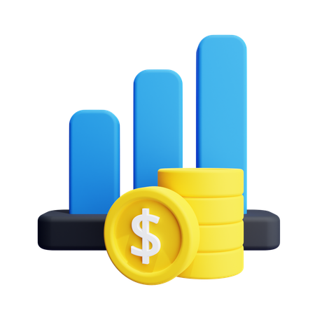 成長  3D Icon