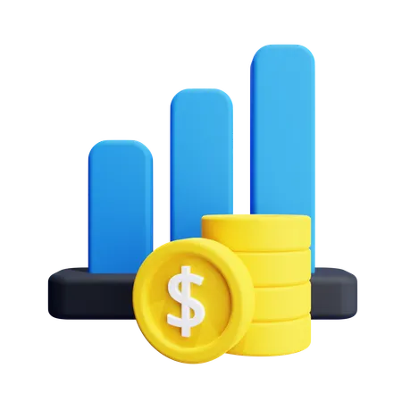 成長  3D Icon