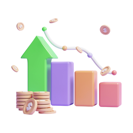 Growth  3D Icon