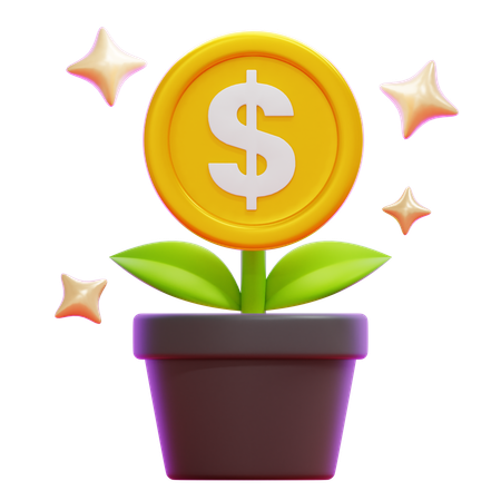 GROWTH  3D Icon