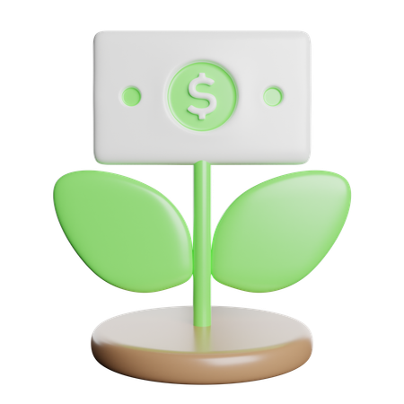 Growth  3D Icon