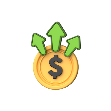 Growth  3D Icon