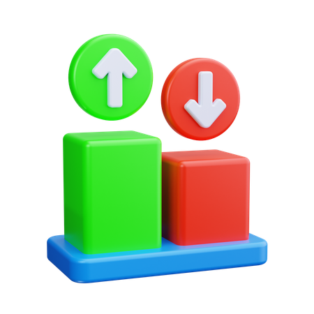 Growth  3D Icon