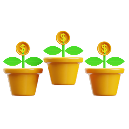 GROWTH  3D Icon