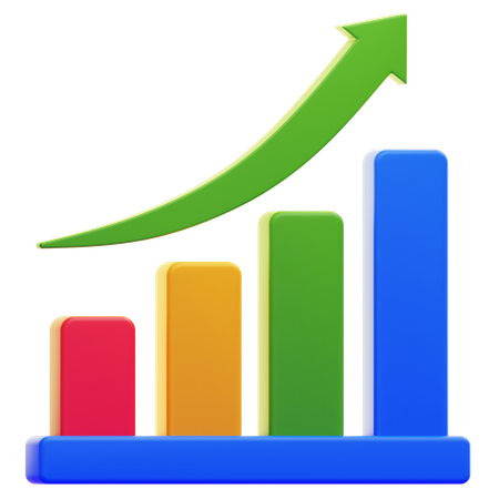 Growth  3D Icon