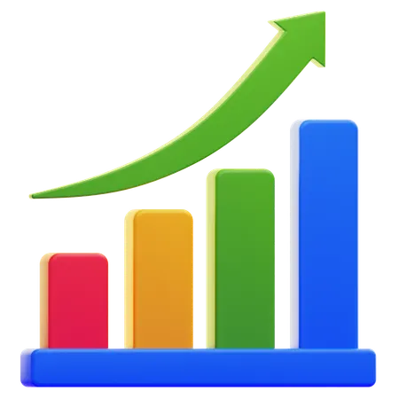 Growth  3D Icon