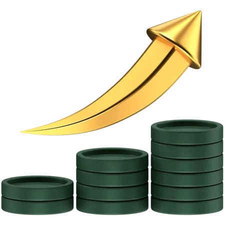 Growth  3D Icon