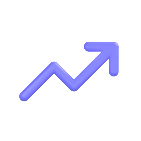 Growth  3D Icon