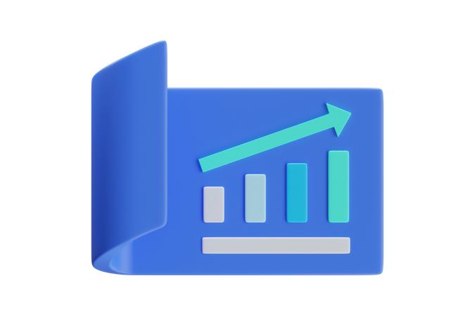 Growth  3D Icon