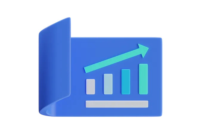 Growth  3D Icon