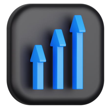 Growth  3D Icon