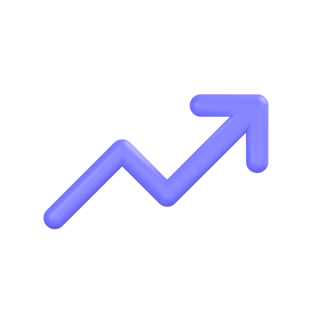 Growth  3D Icon