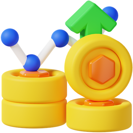 Growth  3D Icon