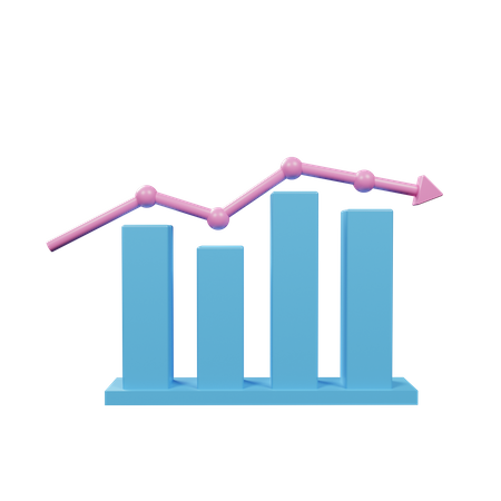 Growth Analytics  3D Icon