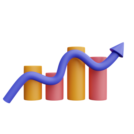 Growth Business 3D Icon