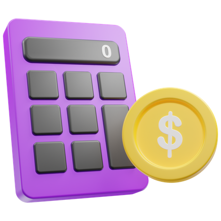 Growth Calculation  3D Icon