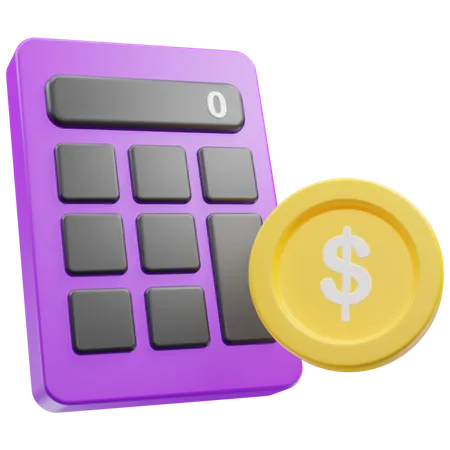 Growth Calculation  3D Icon
