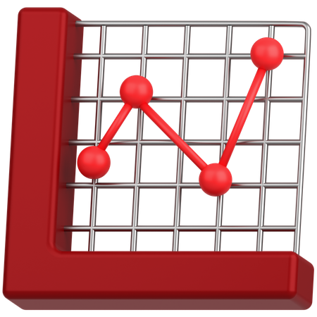 Growth Chart  3D Icon