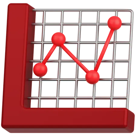 Growth Chart  3D Icon