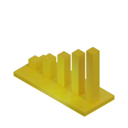 Growth chart  3D Icon