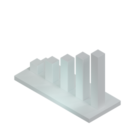 Growth chart  3D Icon