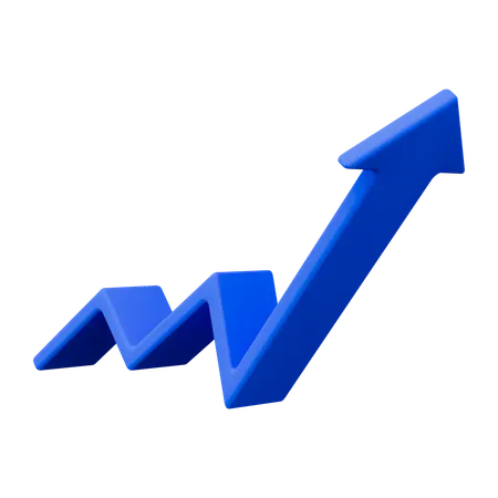 Growth Chart  3D Icon