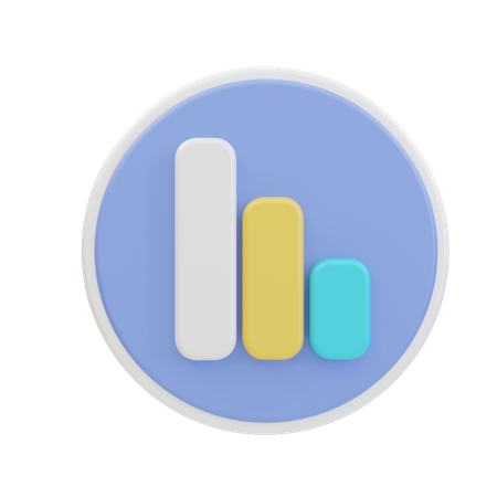 Growth Chart  3D Icon