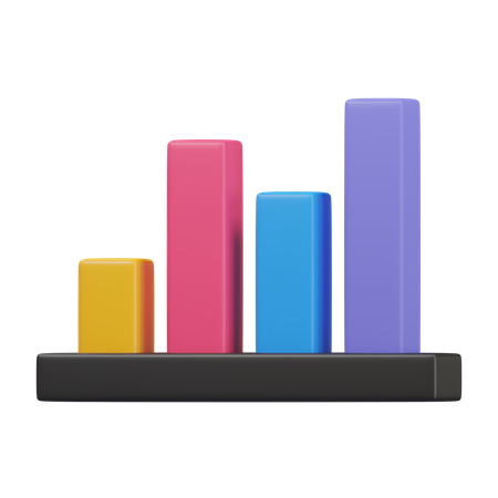 Growth Chart  3D Icon