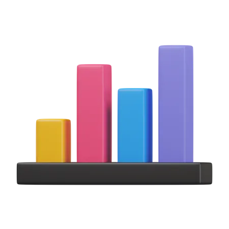 Growth Chart  3D Icon