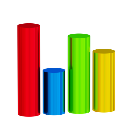 Growth Chart  3D Icon